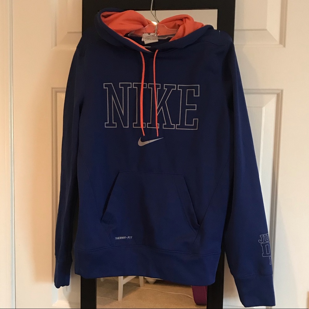 NIKE BLUE HODDIE